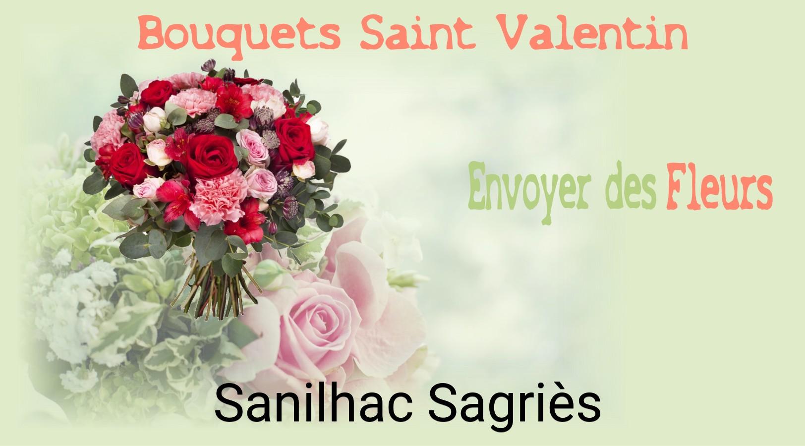 Roses de Saint-Valentin livrées à Sanilhac-Sagriès